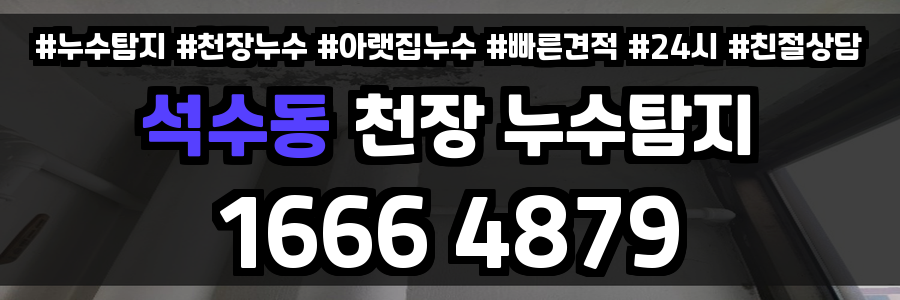 석수동 천장 누수