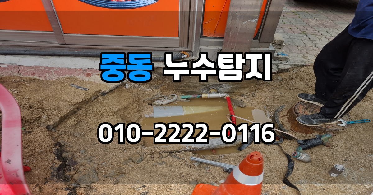 중동 누수탐지