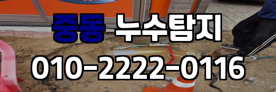 중동 누수탐지 비용