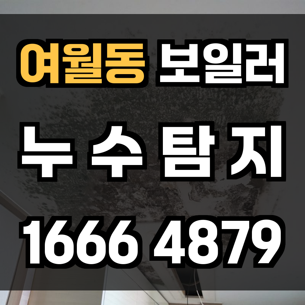 여월동 보일러 누수