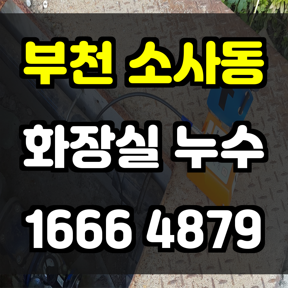부천 소사동 화장실 누수
