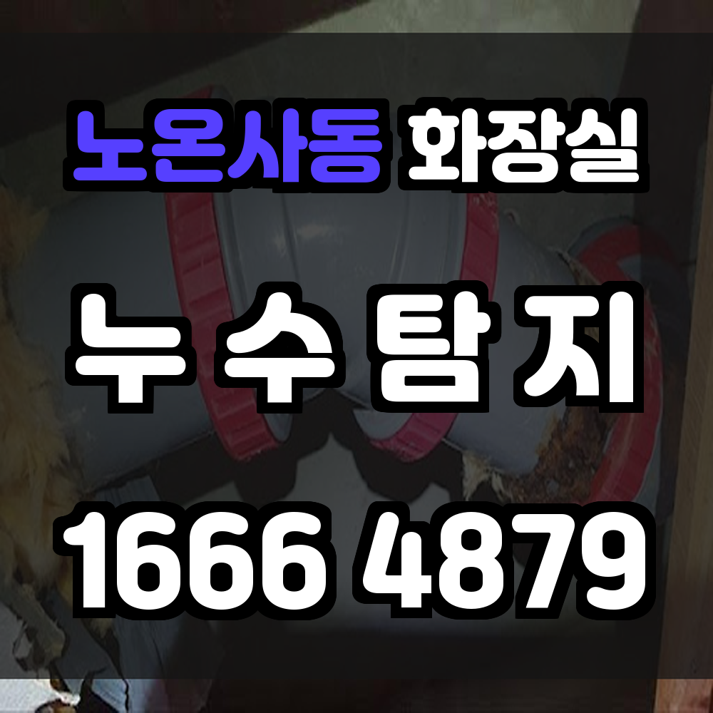 노온사동 화장실 누수탐지 정확하고 빠른 진단으로 주거 안정성 확보
