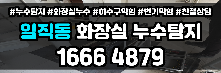 일직동 화장실 누수