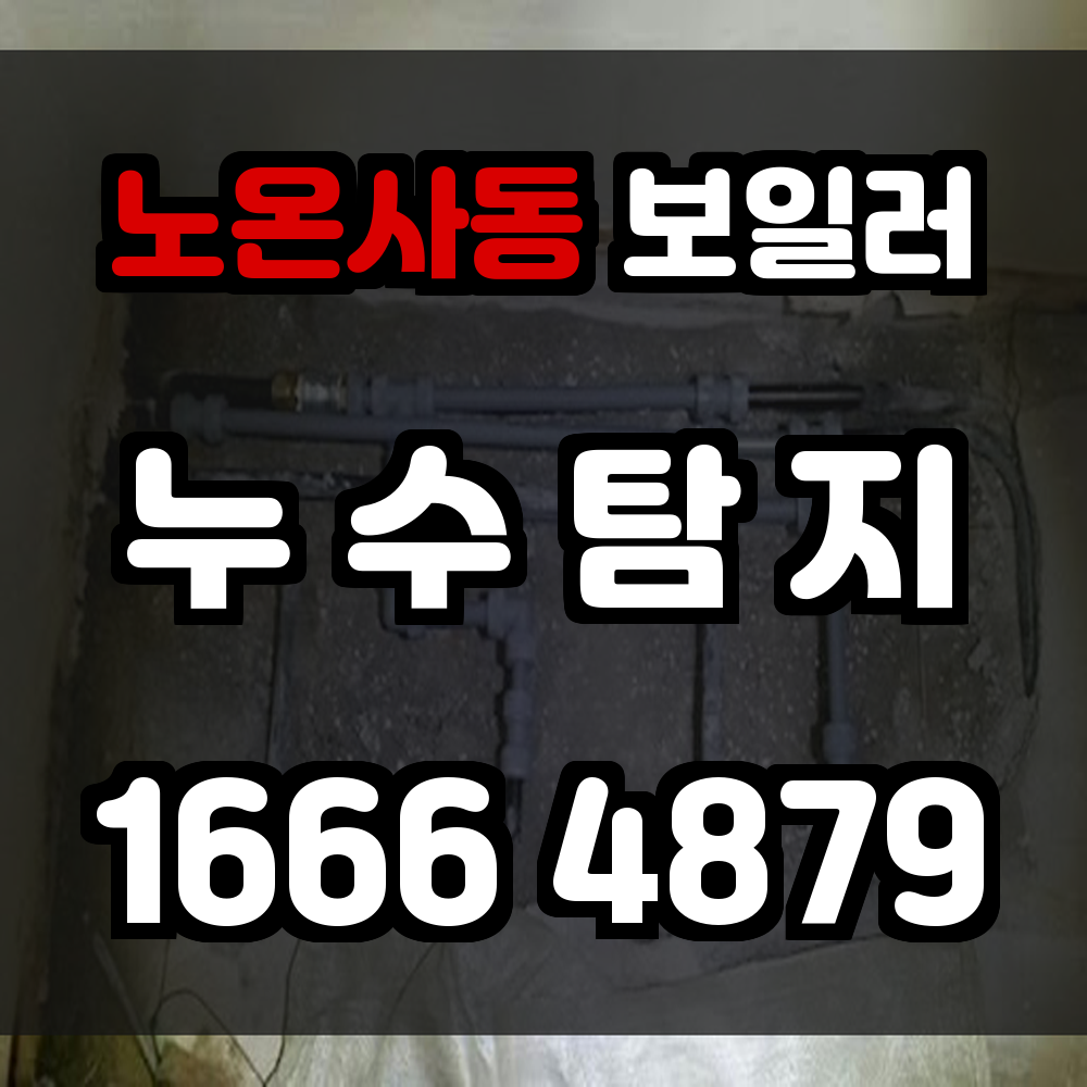 노온사동 보일러 누수탐지 정밀 진단으로 누수 걱정 없는 안전한 집