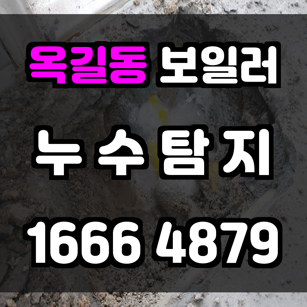 옥길동 보일러 누수탐지 정밀 진단으로 주거지 위험 사전 차단