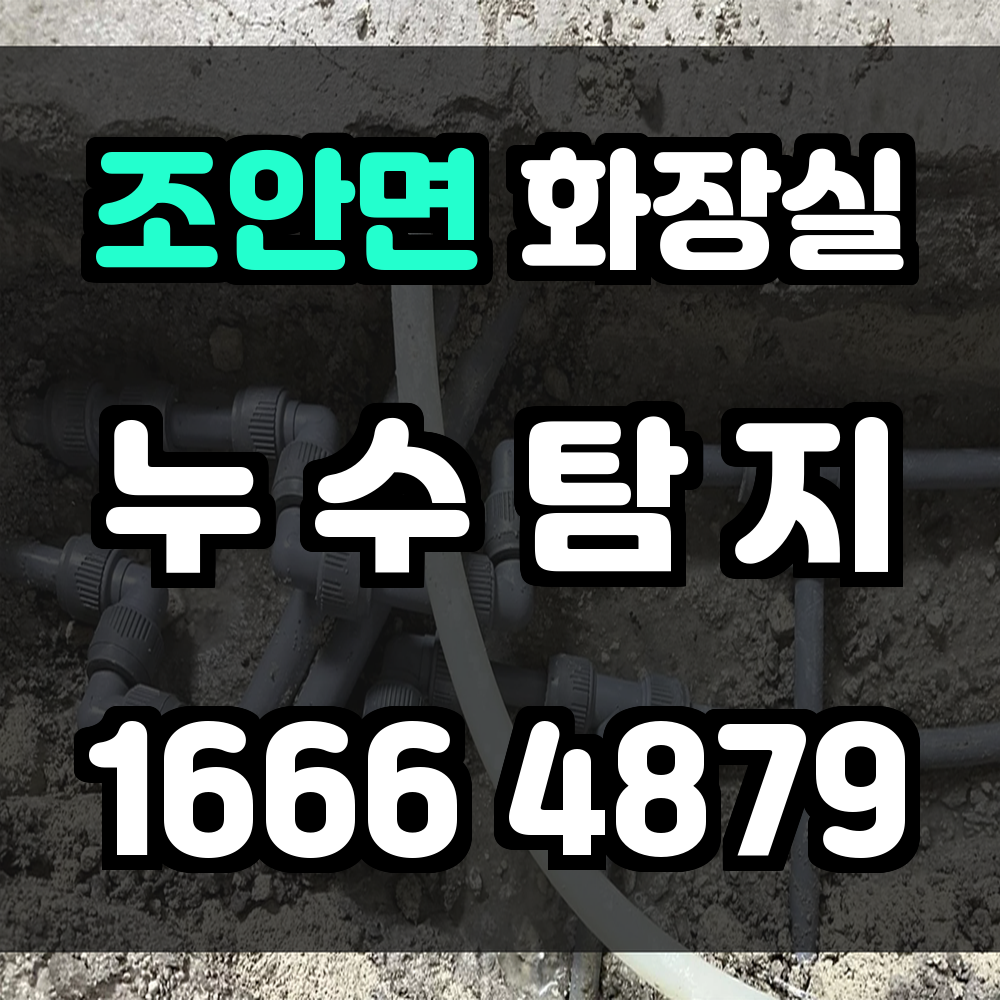 조안면 화장실 누수