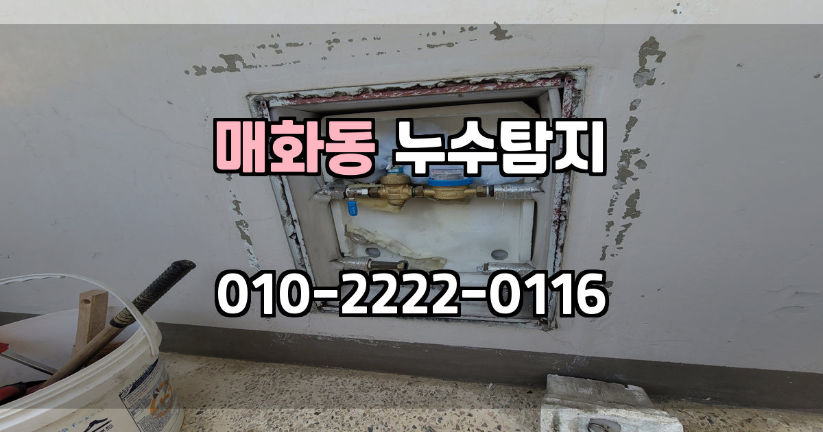 매화동 누수탐지