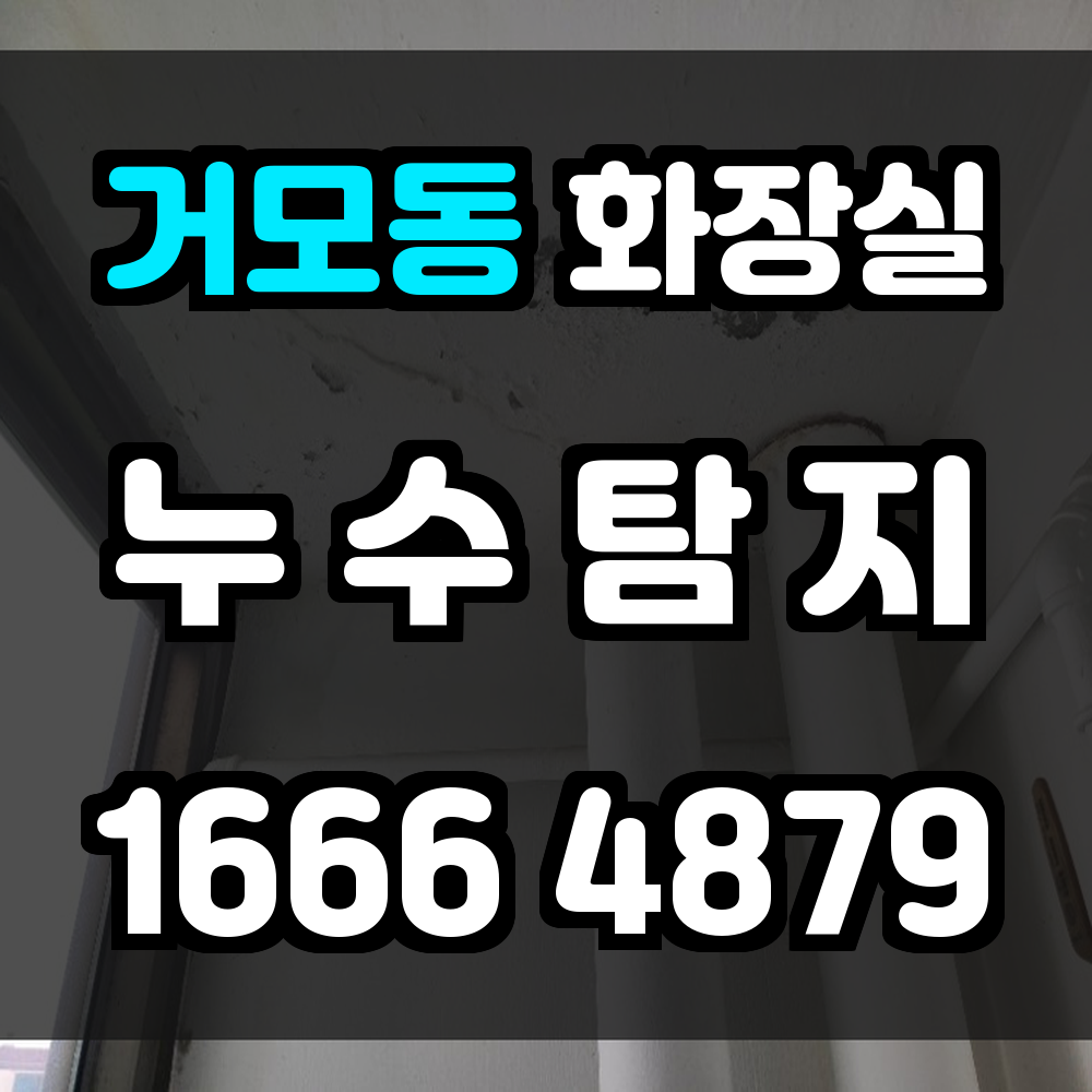 거머동 화장실 누수
