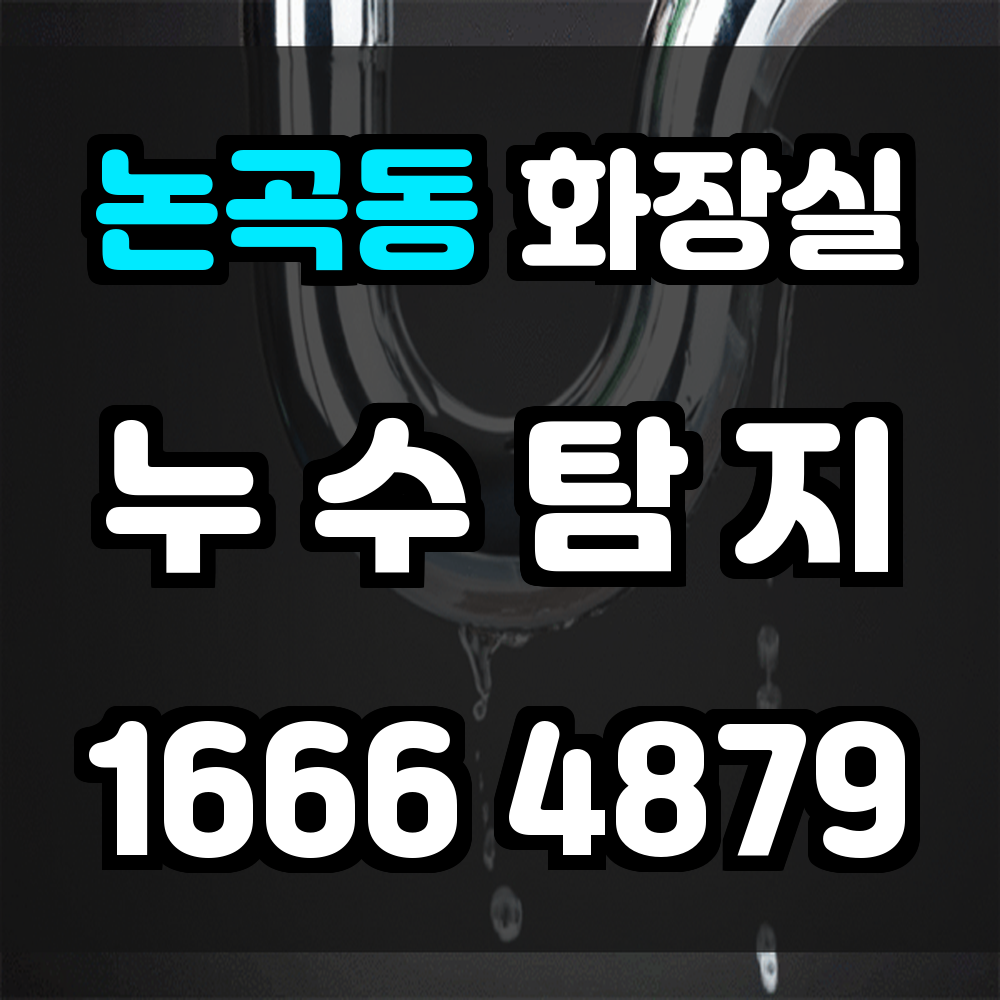 논곡동 화장실 누수