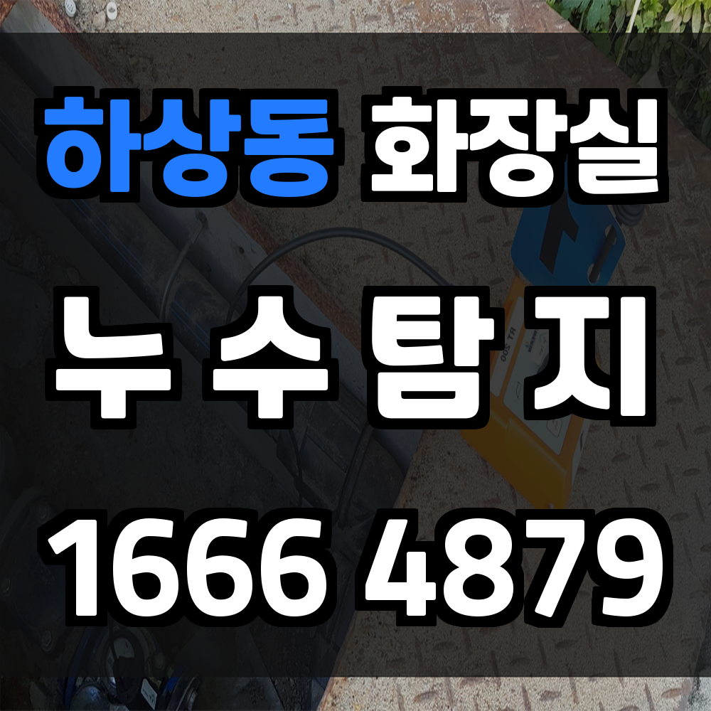 하상동 화장실 누수탐지 빠른 진단과 세밀한 복구