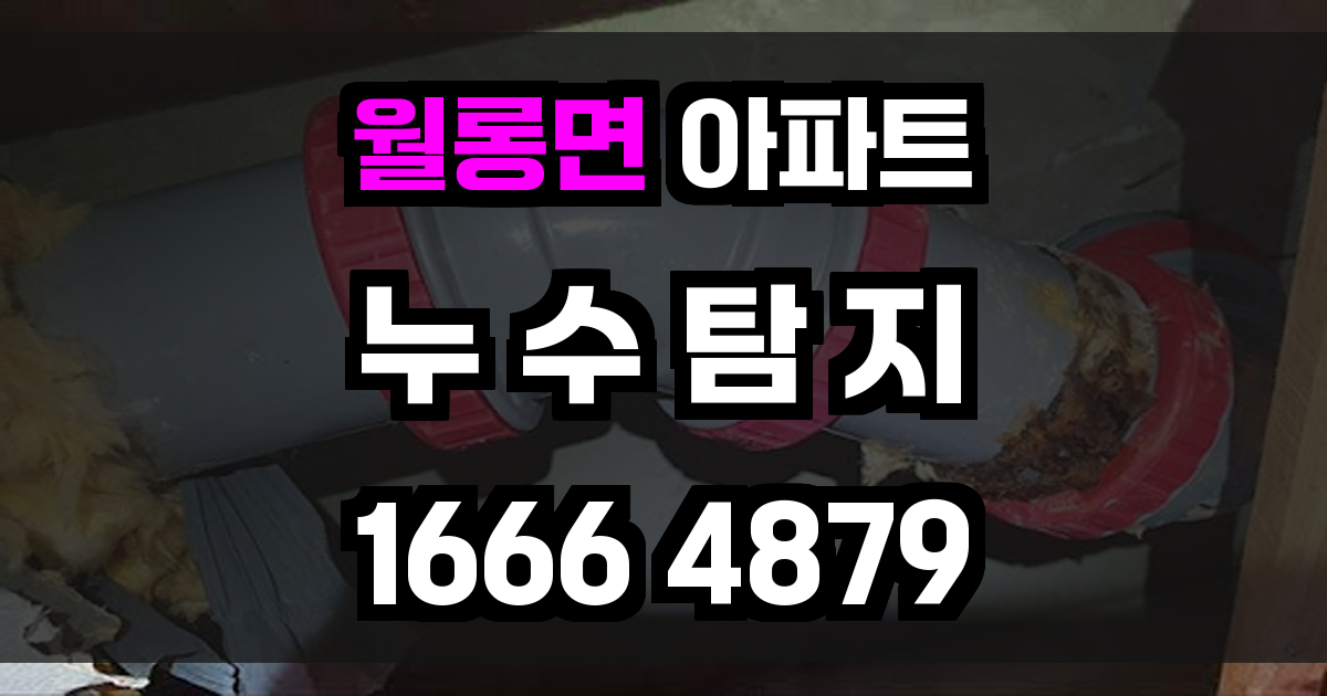 월롱면 아파트 누수