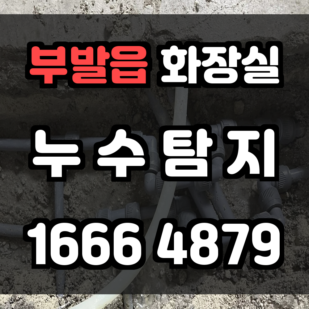 부발읍 화장실 누수