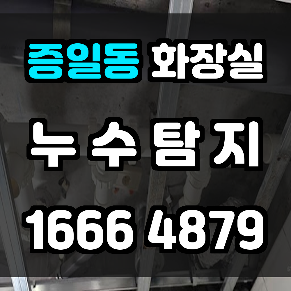 증일동 화장실 누수탐지 정확한 진단으로 피해 최소화하는 전문가 서비스