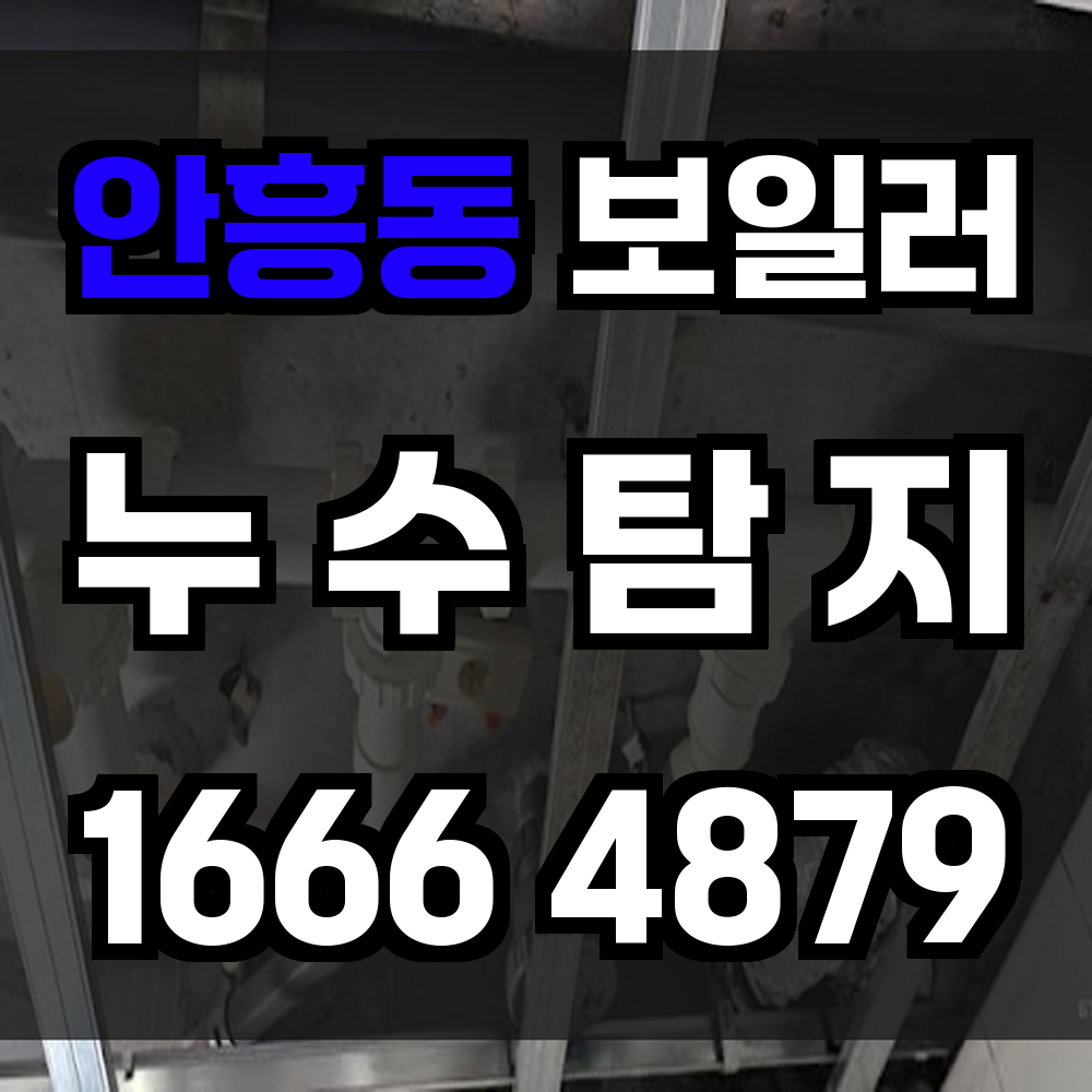 안흥동 보일러 누수탐지 바닥 속 누수도 정확하게 찾아냅니다