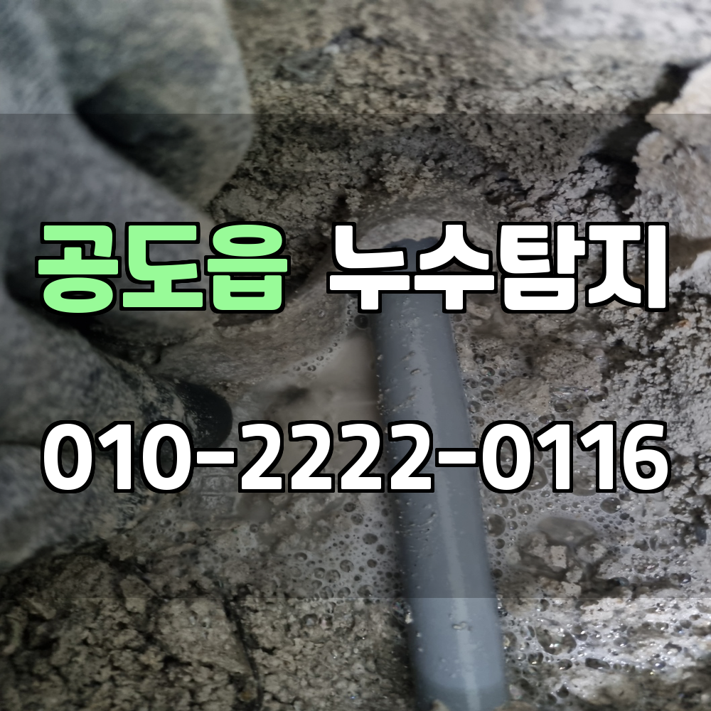 공도읍 누수탐지 서비스 지역