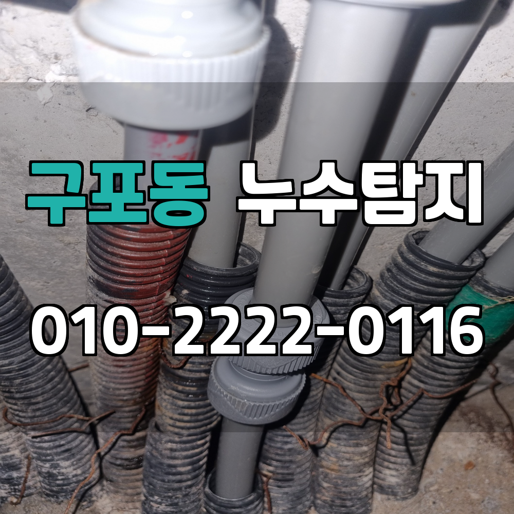 구포동 누수탐지 서비스 지역