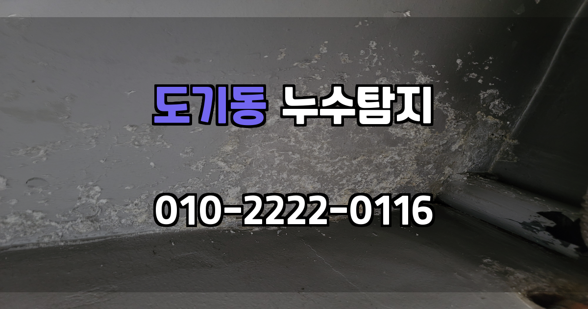 도기동 누수탐지