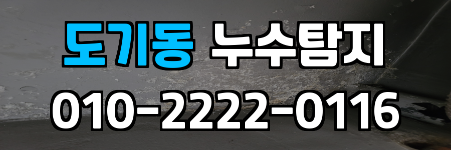 도기동 누수탐지 비용