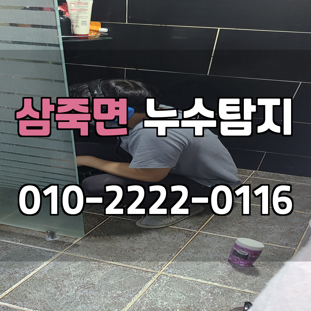삼죽면 누수탐지 서비스 지역