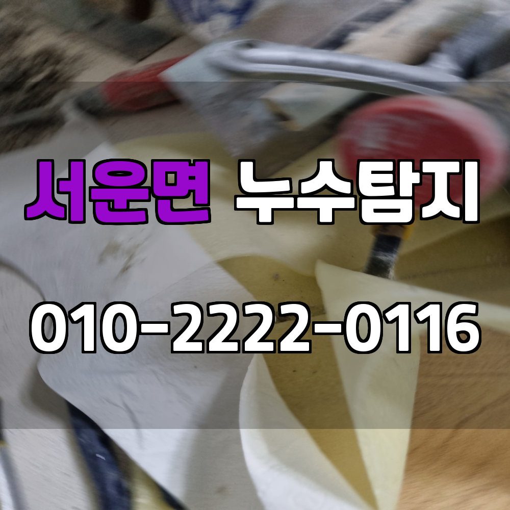 서운면 누수탐지 서비스 지역
