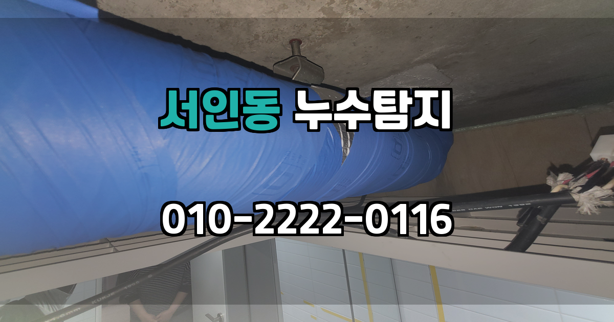 서인동 누수탐지