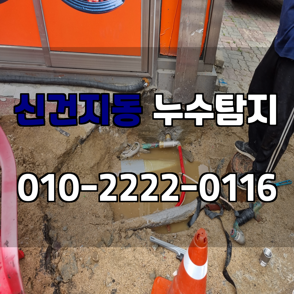 신건지동 누수탐지 서비스 지역