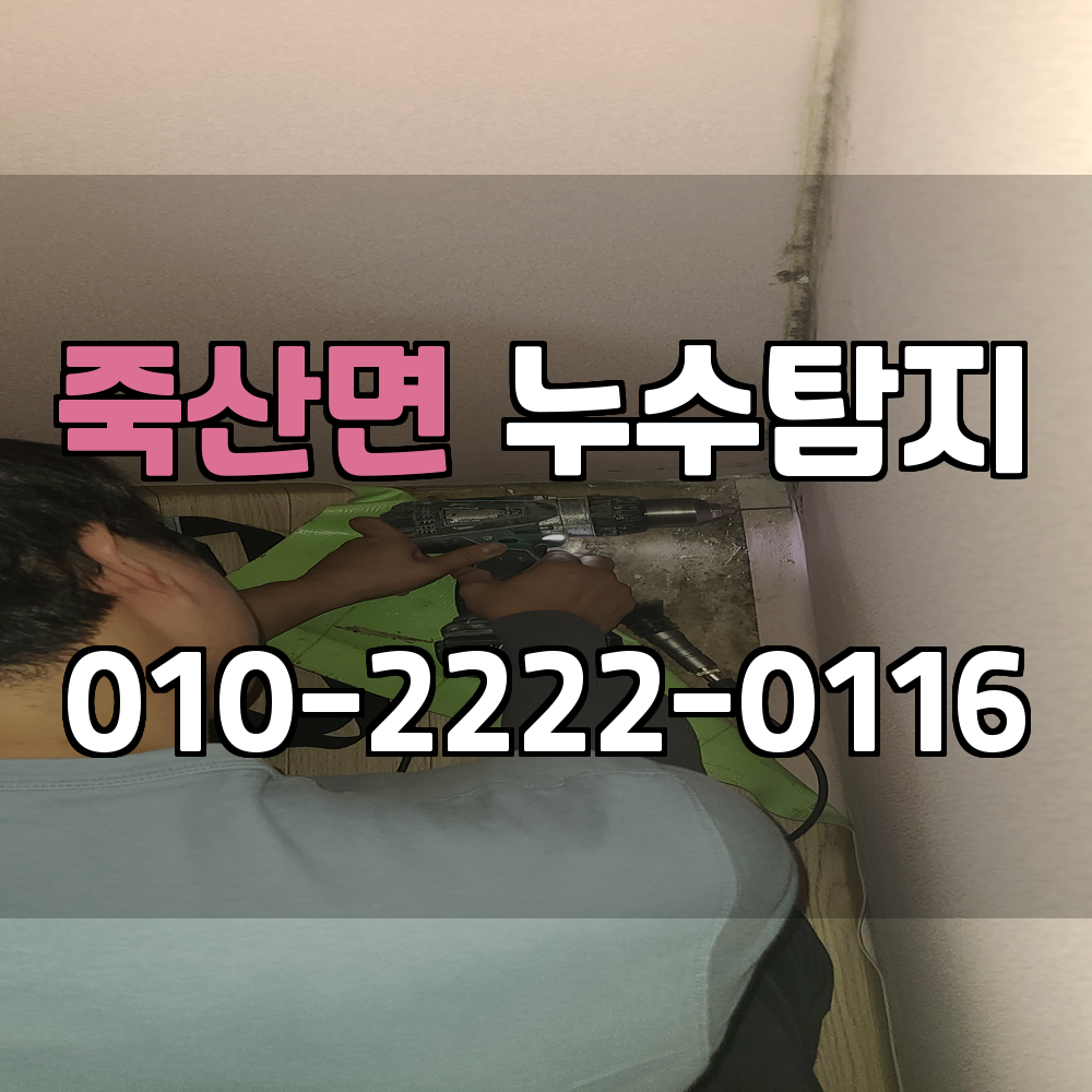 죽산면 누수탐지 서비스 지역