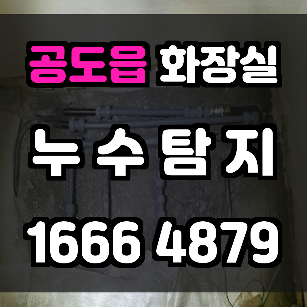 공도읍 화장실 누수