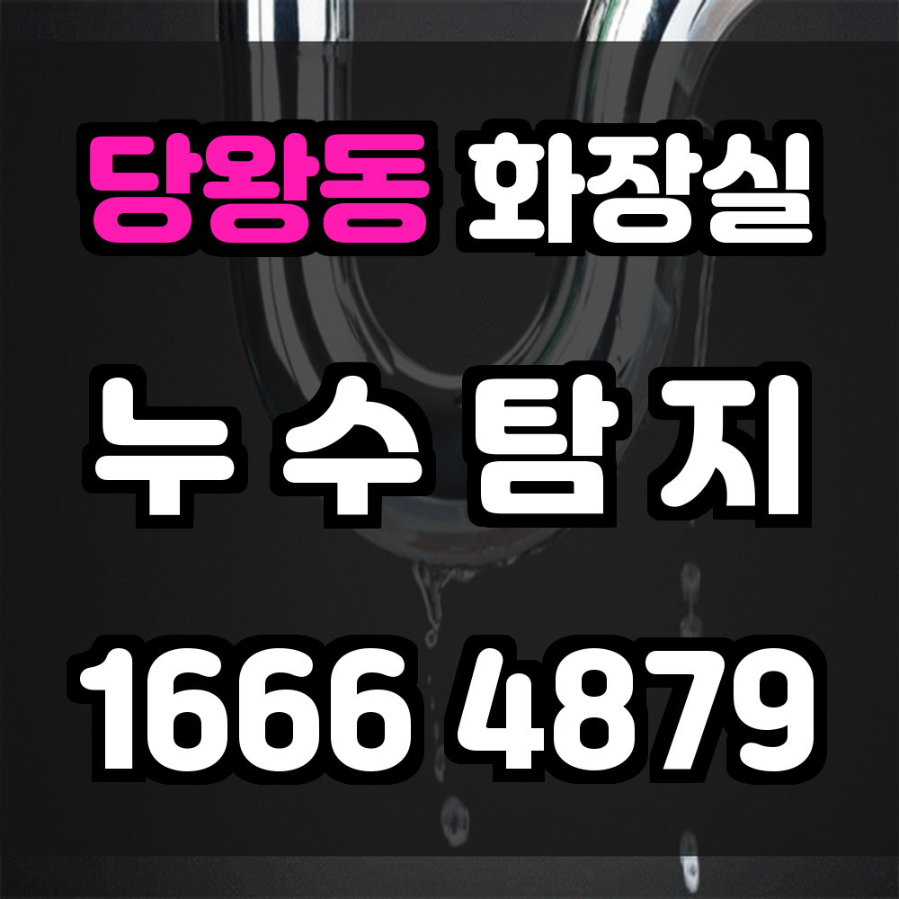 당왕동 화장실 누수
