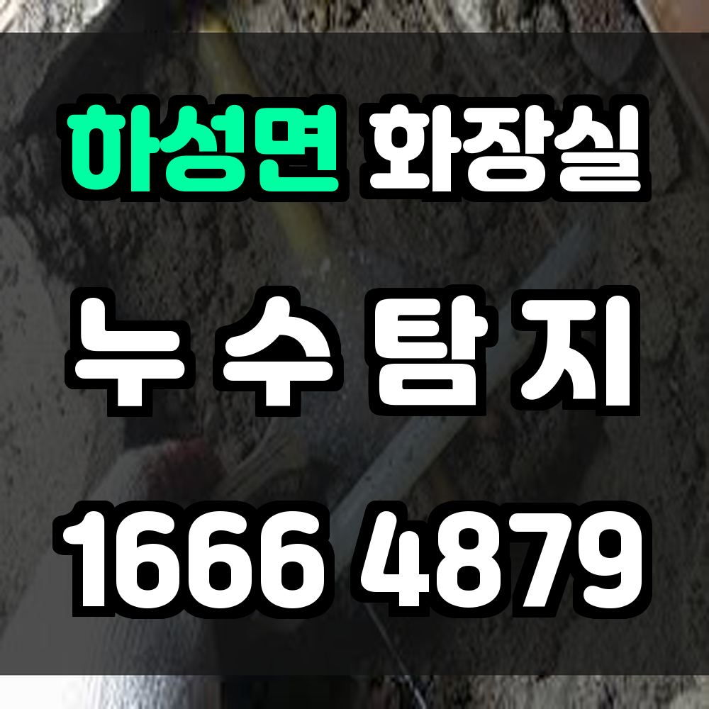 하성면 화장실 누수탐지 노후주택도 가능한 비파괴 방식 정밀 진단 서비스