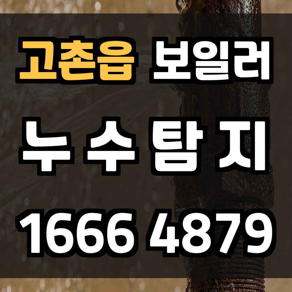 고촌읍 보일러 누수탐지 빠르고 정밀한 누수 점검 서비스