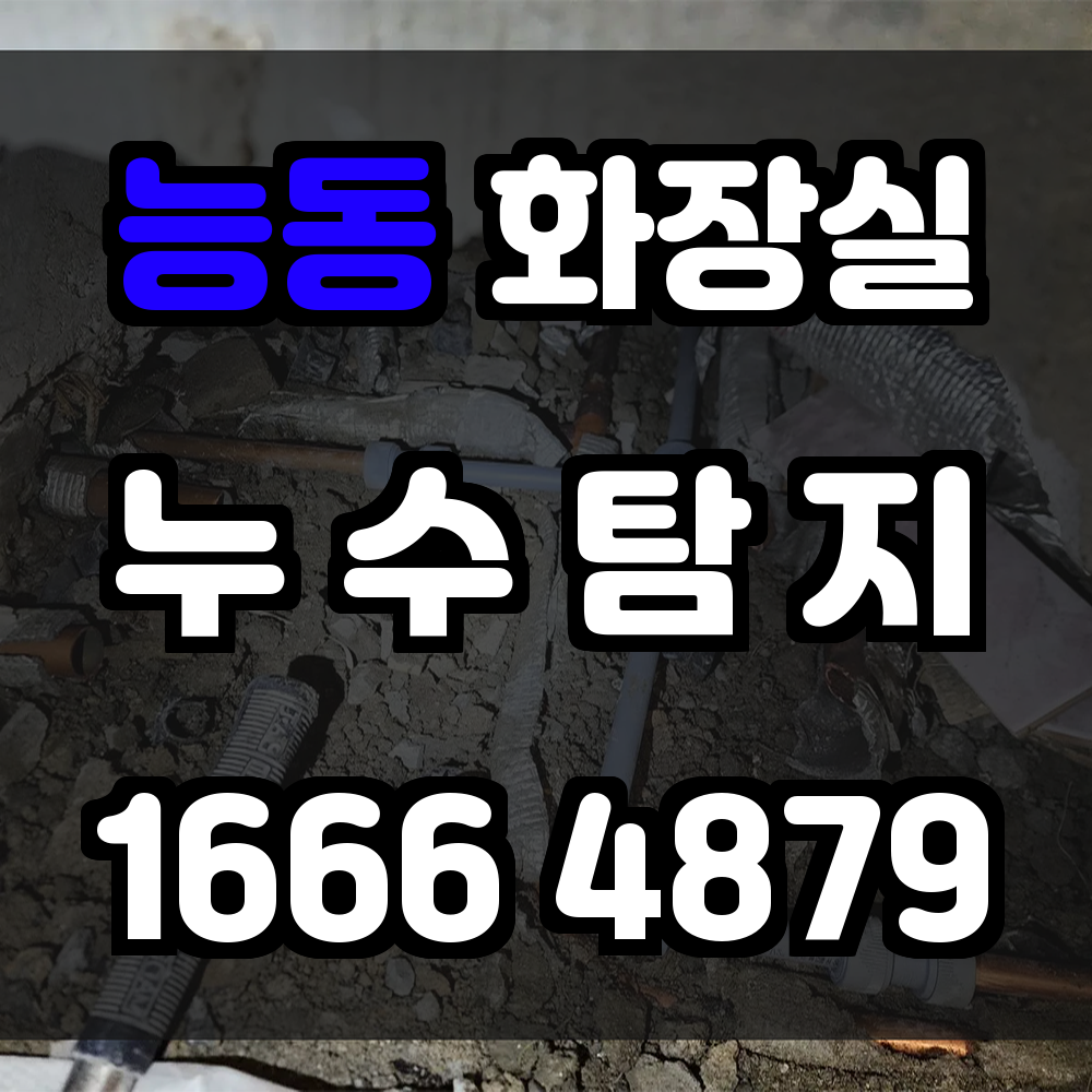 능동 화장실 누수