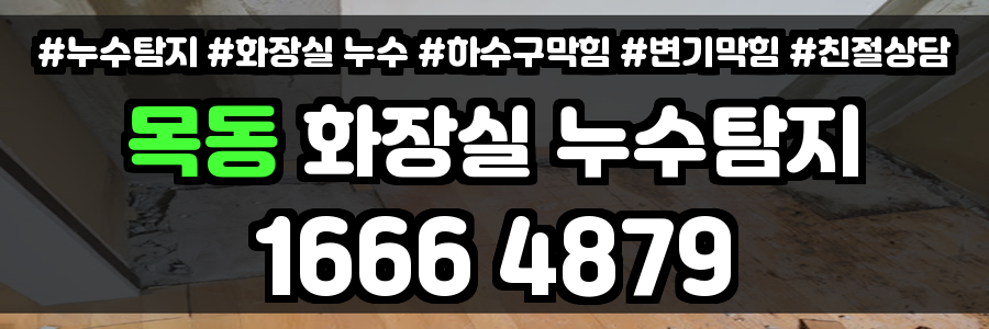목동 화장실 누수