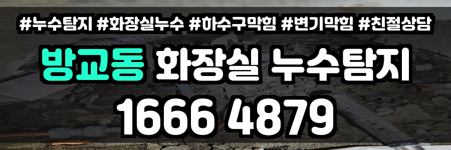 방교동 화장실 누수