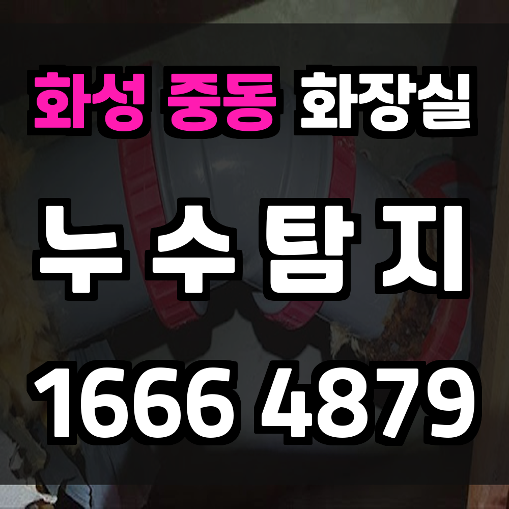 화성 중동 화장실 누수탐지 신속한 점검과 전문 복구
