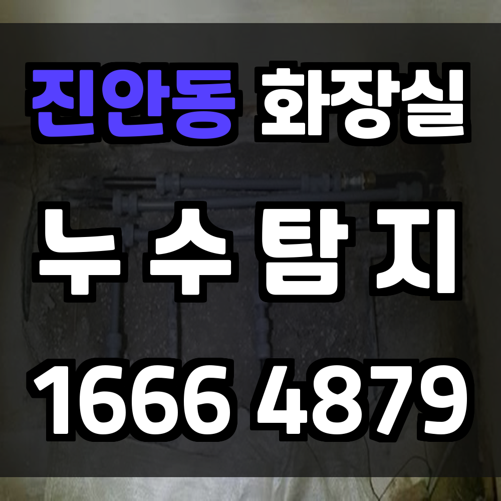 진안동 화장실 누수탐지 빠르고 확실한 복구 서비스