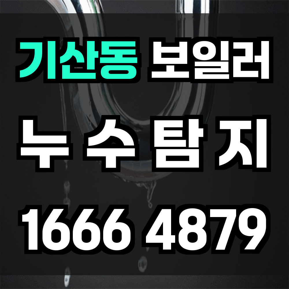 기산동 보일러 누수탐지 조기 진단이 피해를 줄입니다