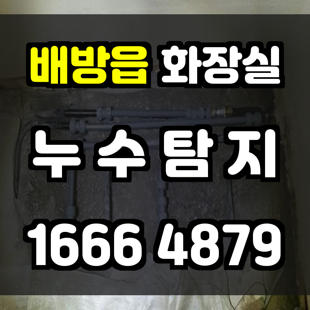 배방읍 화장실 누수탐지 정확한 진단으로 수리 비용 절감하세요