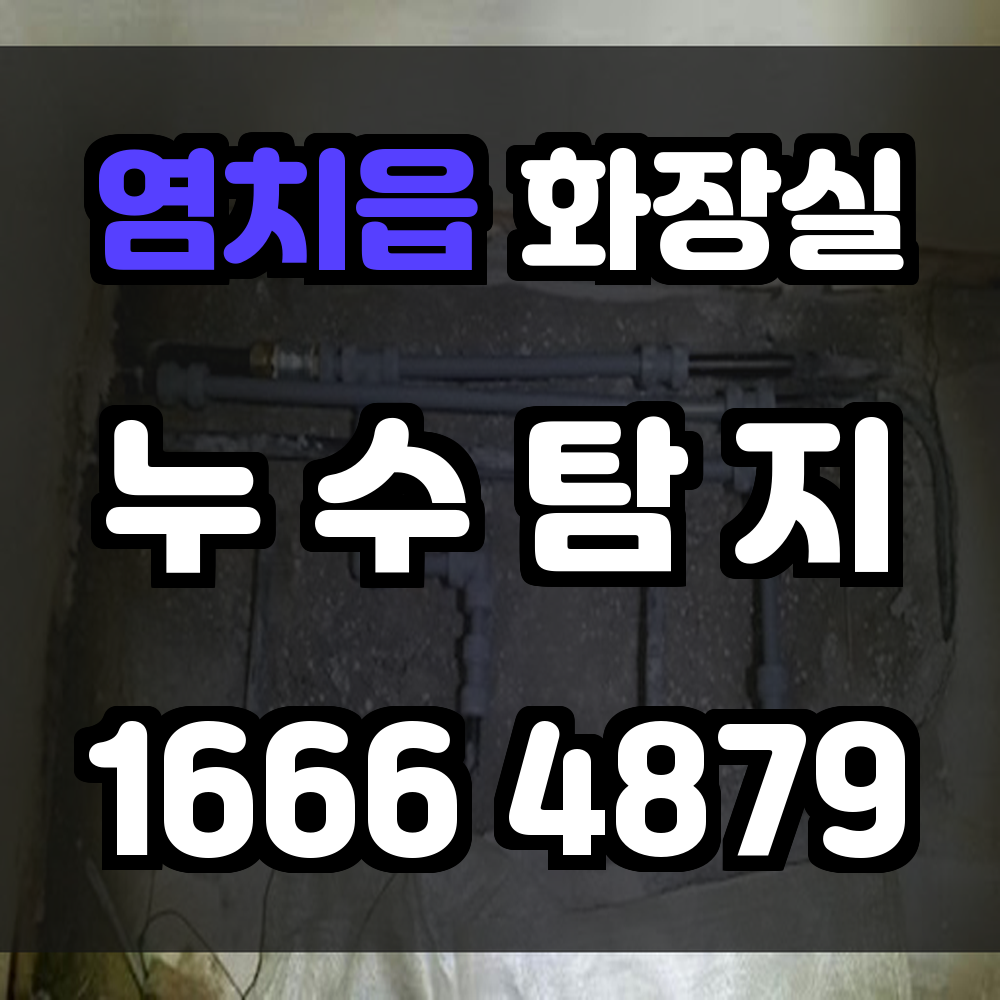염치읍 화장실 누수탐지 구조 손상 막는 조기 진단의 중요성