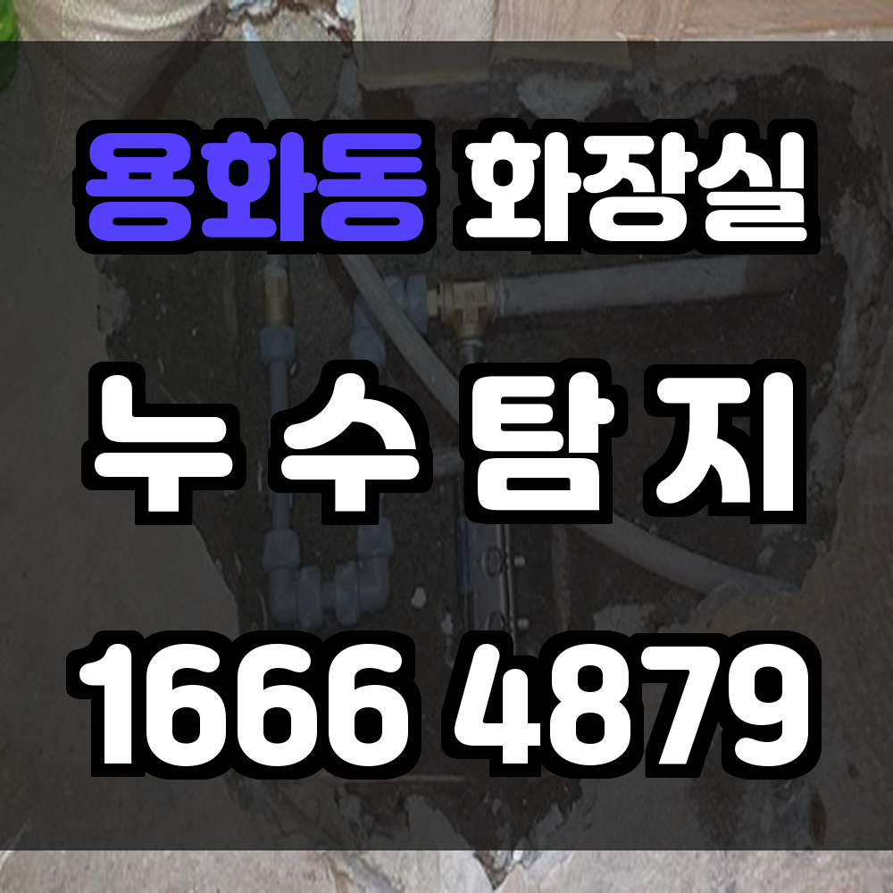 용화동 화장실 누수