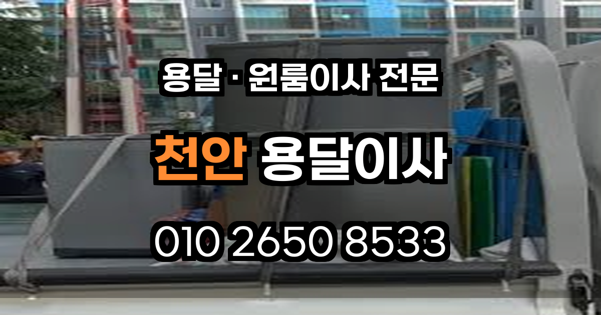 천안용달이사