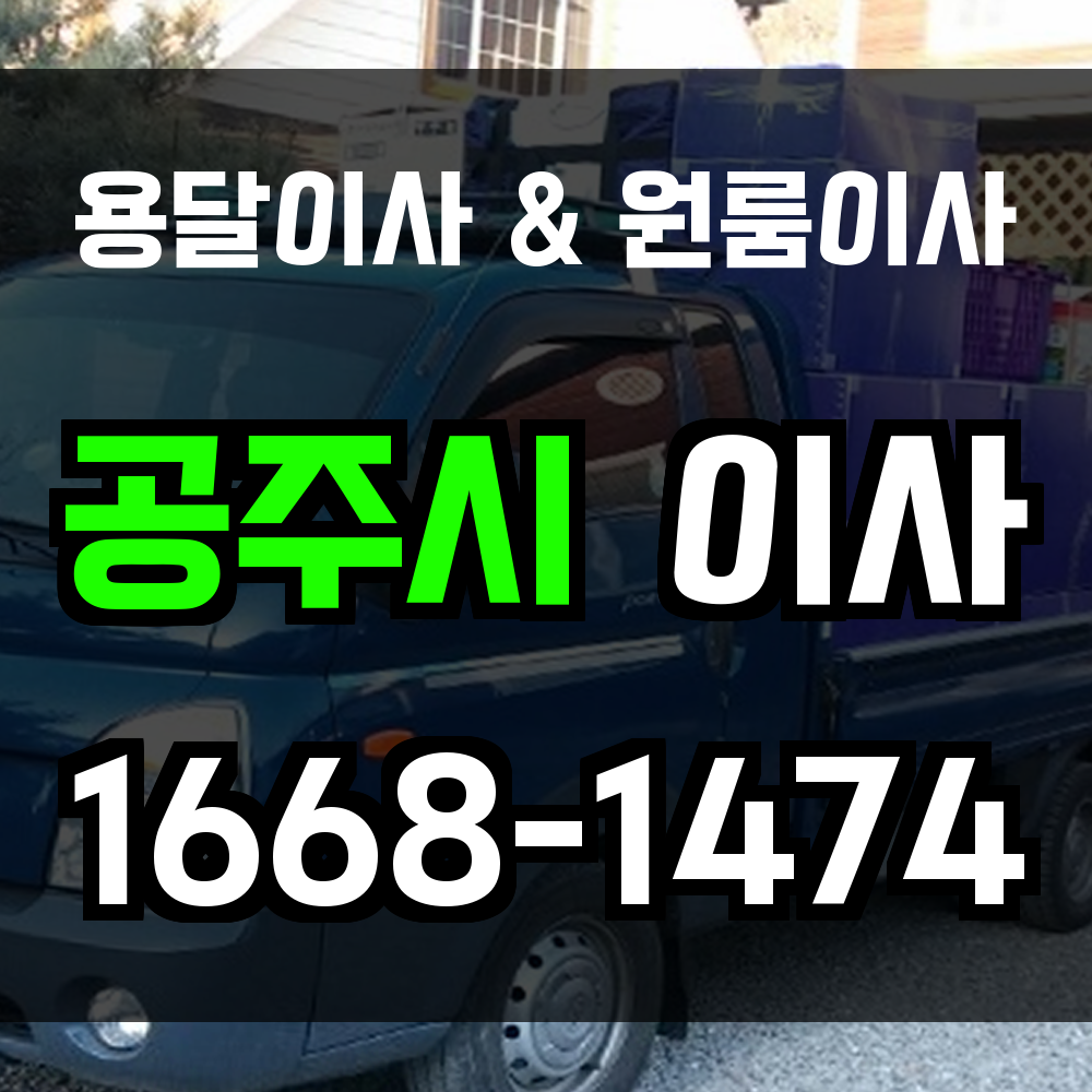 공주원룸이사