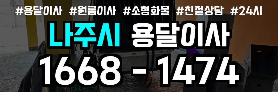 나주원룸이사