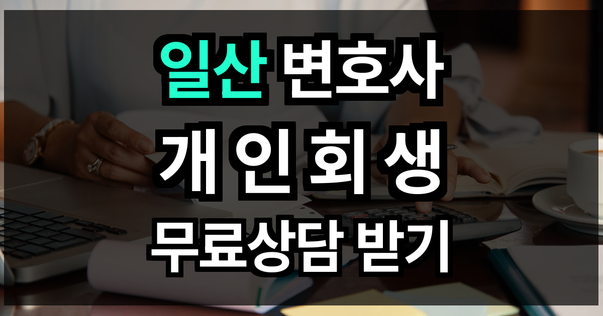 일산 개인회생