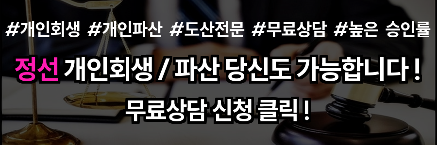 정선 개인회생
