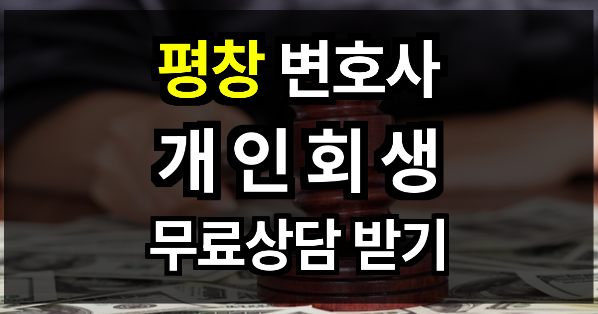 평창 개인회생