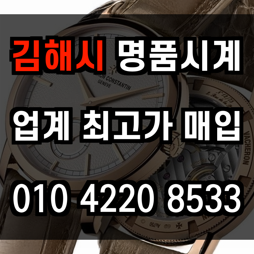 김해시 로렉스 매입