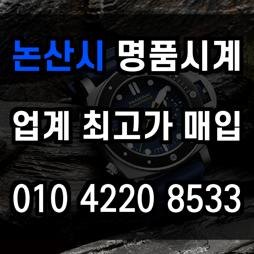 논산시 로렉스 매입