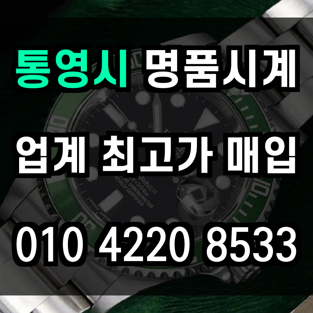 통영시 로렉스 매입