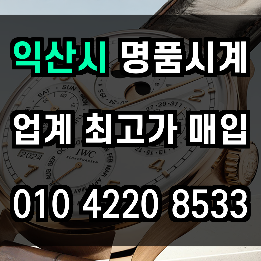 익산시 로렉스 매입